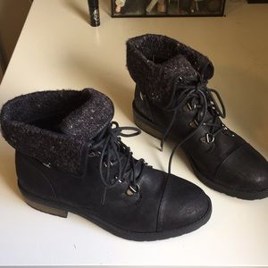 Fold-Over Combat Booties